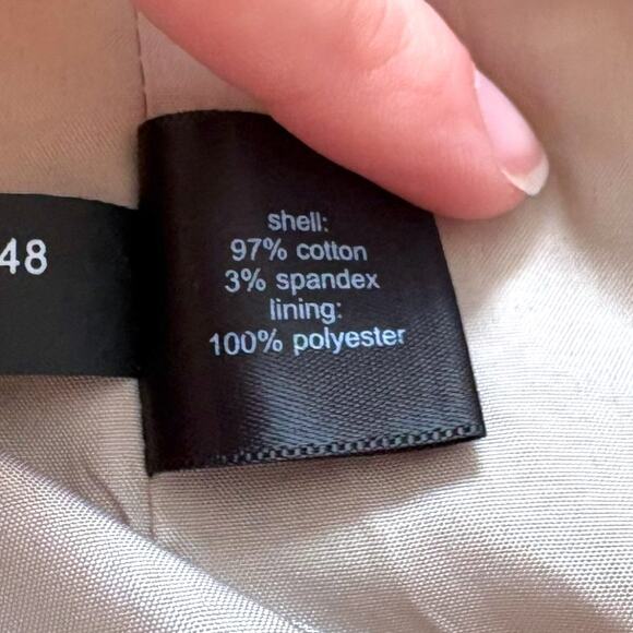 The Limited Blazer - 3/4 Sleeve w/ Pockets - Tan - Size Large - Like New - Picture 4 of 11